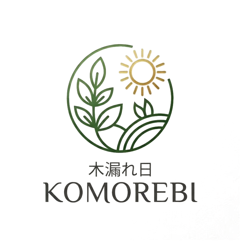 KOMOREBI 木漏れ日 official logo